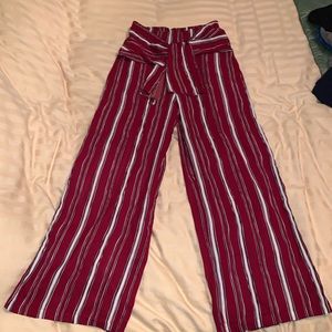 striped red pants ❤️